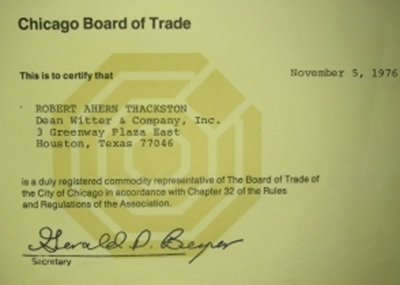 Chicago Board of Trade - 1976